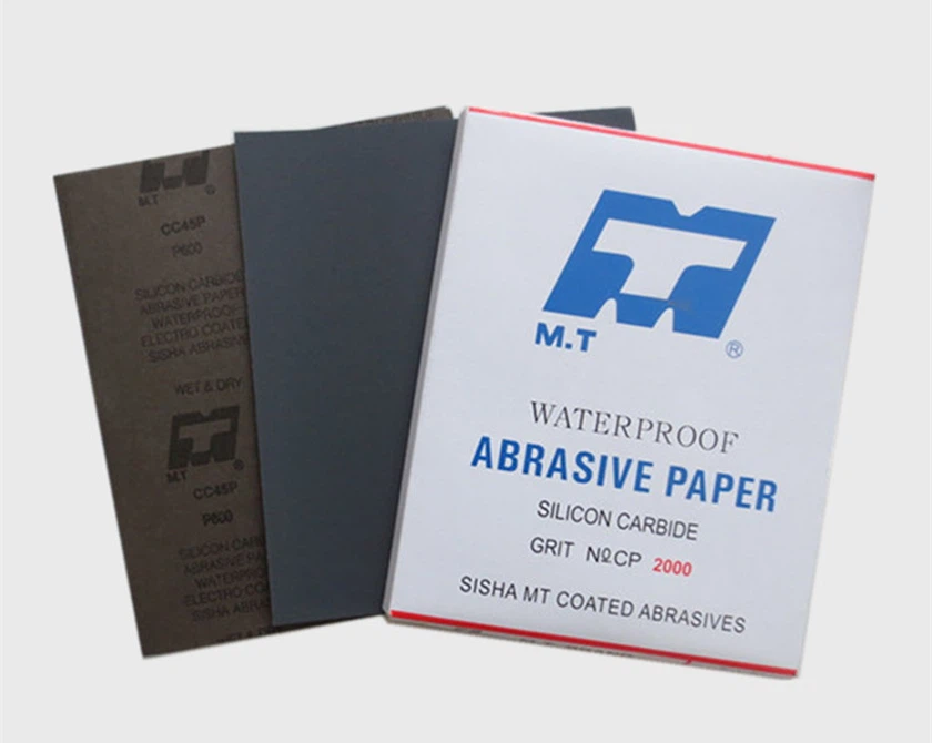 Dry and wet sandpaper Dry and wet sandpaper